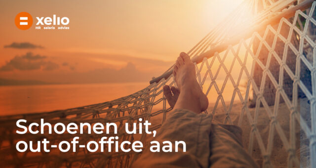 Schoenen uit, out-of-office aan