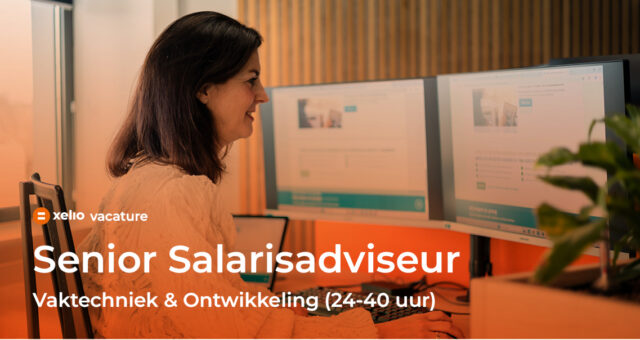 Senior Salarisadviseur | Vaktechniek & Ontwikkeling (24-40 uur) Rijssen / Almelo